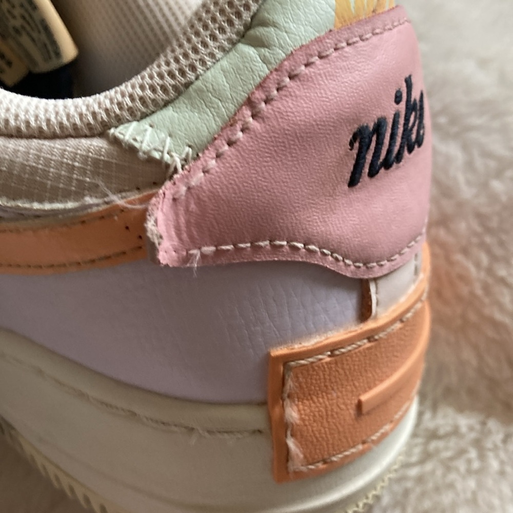 Nike Air Force 1 sneakers pastel size 9.5 - Picture 6 of 16